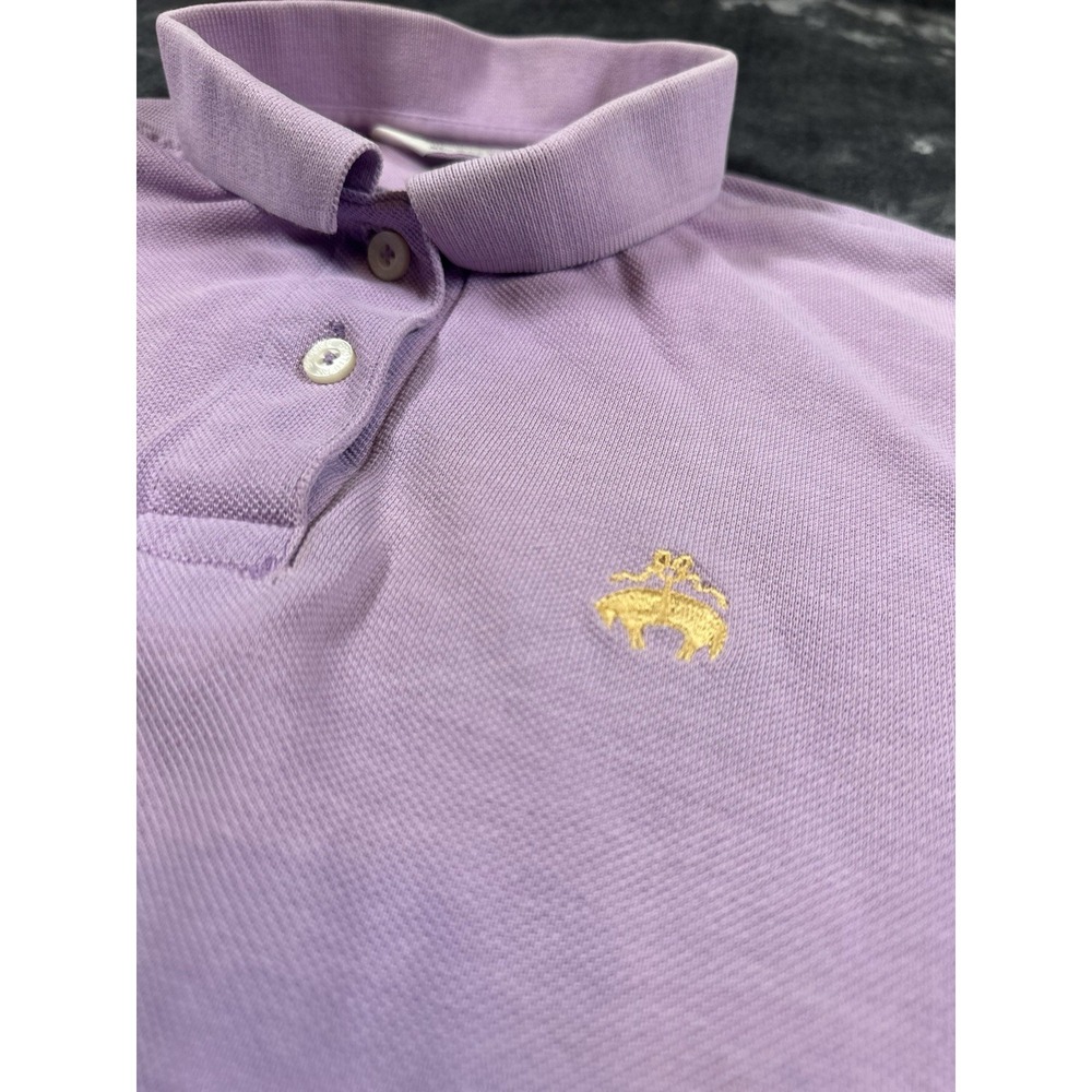 Brooks Brothers Golden Fleece Polo Shirt  Pink Short Sleeve USA MEDIUM